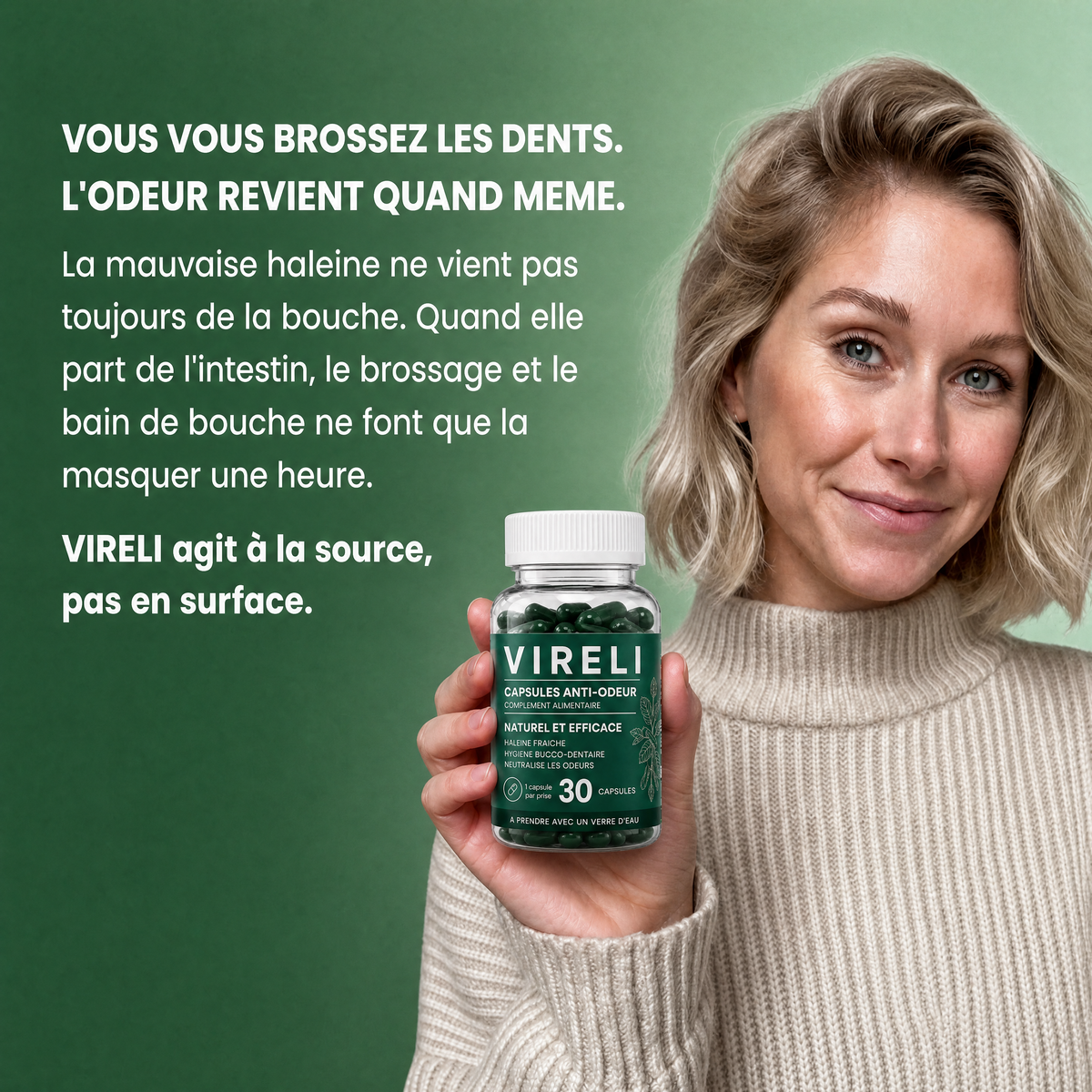 Mauvaise haleine persistante ? Arrêtez de simplement la masquer.